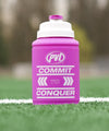 Load image into Gallery viewer, PVL® CONQUER 1.89L Flip-N-Sip Gym Jug / Bottle (Purple)
