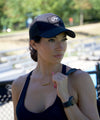 Load image into Gallery viewer, Patched Athletes Trucker Cap (Black)
